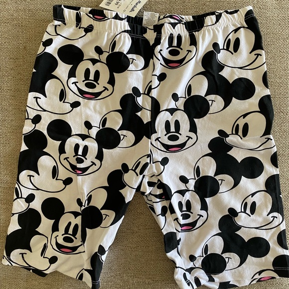 Disney Pants - NWT — Mickey Mouse biker shorts — size L